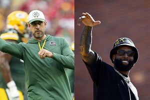 Jets abiding by Aaron Rodgers' wishlist by initiating discussions with Odell Beckham