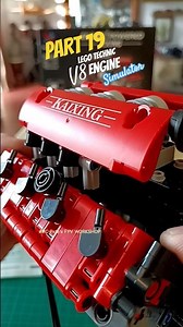 NEW! BUILDING A LEGO TECHNIC V8 ENGINE SIMULATOR #PART 19 #RC Pete's FPV WORKSHOP #animation #anime