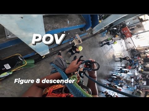 How to use the Figure 8 descender | Basic steps and tips