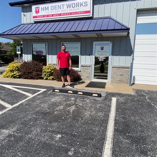 Tour the HM Dent Works Academy: #jerameyhenson takes you on a quick tour of our facility. #tradeschool #paintlessdentrepair