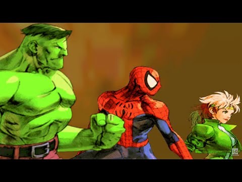 Marvel vs Capcom 2 - PS2 Gameplay (4K60fps)