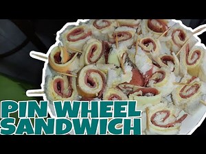 HOW TO MAKE PINWHEEL SANDWHICH | EASY MERIENDA