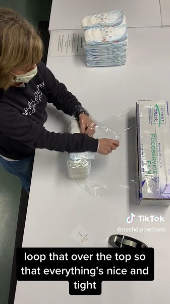 Have you ever wondered how we wrap our diapers? Watch this video learn more about how our volunteers help us prep our diapers for distribution! #EndDiaperNeed #NoChildWetBehind #diapers #baby #babies #volunteer #nashville