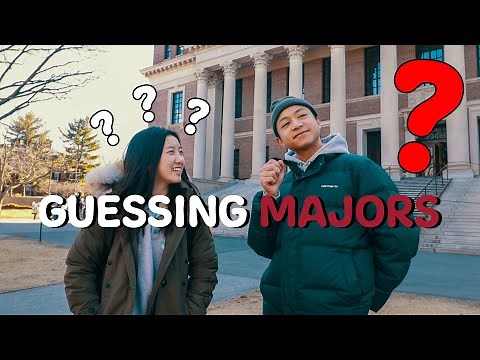 Guessing Majors at Harvard University