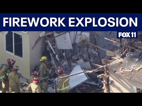 Dog rescued after Pacoima house explodes