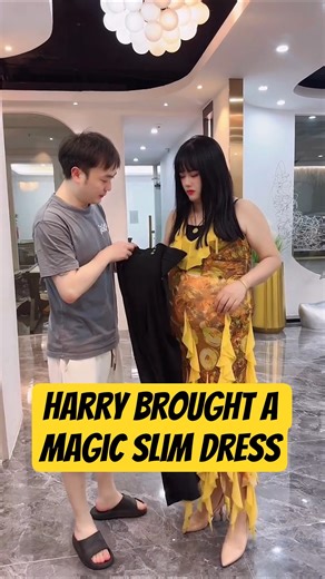 Harry Brought A Magic Slim Dress 🤯😱~mini wood toy woodworking art skills/hand crafts #shorts #usa