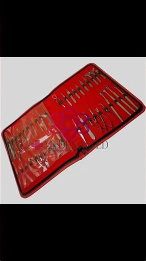 46 Pieces Premium Ophthalmic Eye Microsurgery Instrument Set Surgical Kit for Precision+923417330036