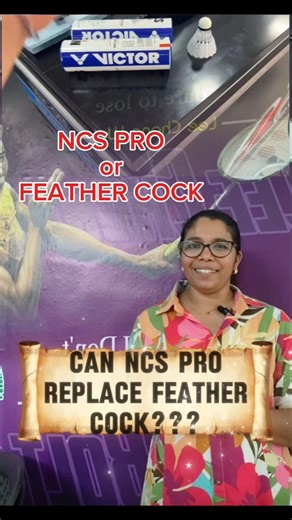 SUBSTITUTE FOR FEATHER SHUTTLE COCK!!!CAN NCS PRO REPLACE FEATHER COCK??#badminton #badmintoninfo