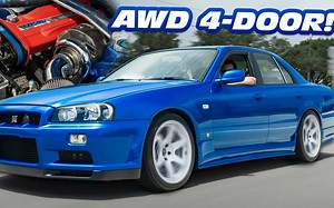 800匹 4门R34 怪物买菜车 (RB26 Powered)