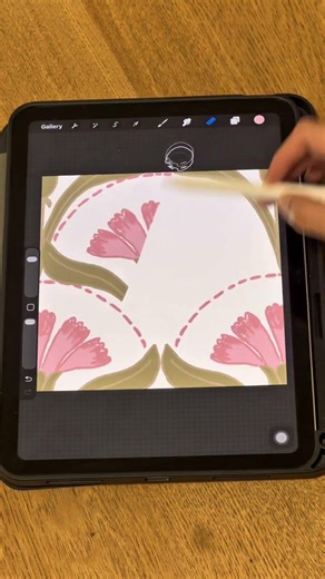 Elegant Vintage Floral Pattern 🌸✨ | Satisfying Seamless Design