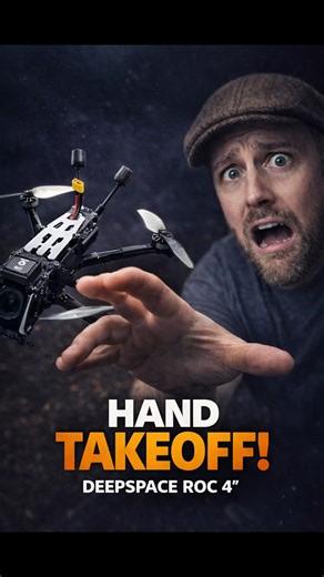 HAND TAKEOFF… WITH A 4” FPV?! 😳🔥