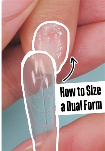 When sizing a dual form to a nail, the form should sit snug against the nail while sticking straight out— not angling downward SHOP NEW YEAR SALE👇🏼🌟🛒 30%- 40% off select products at nailcareer.com Watch full in depth nail tutorials on YouTube: nailcareereducation 🎓 #nailcareereducation #nailtech #diynails #nailtutorial #beginnernailtech Nails - Nail tech - Nail technician - Nail design - Nail education - DIY nails - Beginner nail tech - Fake nails - Nail tutorial - Acrylic nails - Gel nails