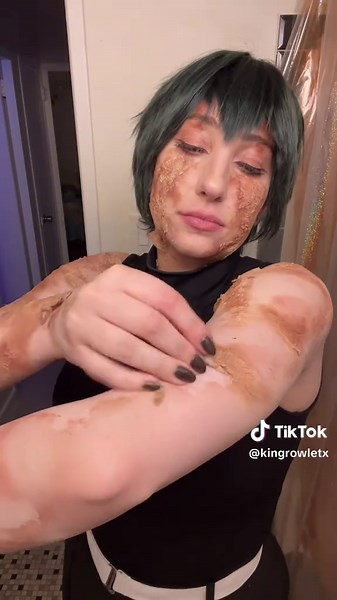 🔊 cosplay sfx removal asmr 🤪 after 12 hours in cosplay I get to the goofy level of exhaustion 💀👀🫣 can anyone else relate? lol #asmrsound #cosplay #cosplaymeme #cosplaycommunity #jjkcosplay #makizenincosplay #jujutsukaisen #cosplayergirl #makizenin #コスプレ #コスプレ女子 #sfxmua #getunreadywithme #makeupasmr