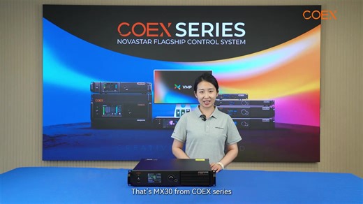 🎥 Quick Look: MX30 Controller! Meet NovaStar COEX MX30 — a powerful, all-in-one 1G LED controller featuring 10 Ethernet output ports and up to 6.5 million pixels of loading capacity ⚡️ In this video, we walk you through the front and rear panels to help you get familiar with its hardware layout and capabilities. 👇 ✨ Key Specs & Hardware Highlights: • 3.5-inch TFT screen control knob for intuitive front-panel operation • 6.5 million pixels • 2× Ethernet control ports • 2× 3G-SDI inputs (with lo
