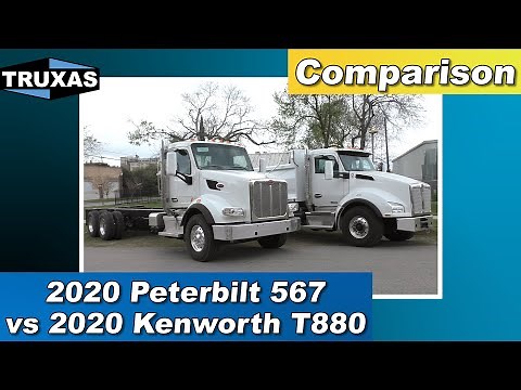 Comparison: 2020 Peterbilt 567 vs 2020 Kenworth T880