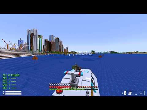 I RAIDED THE ENEMIES SHIPPING DOCKS BASE IN MINECRAFT