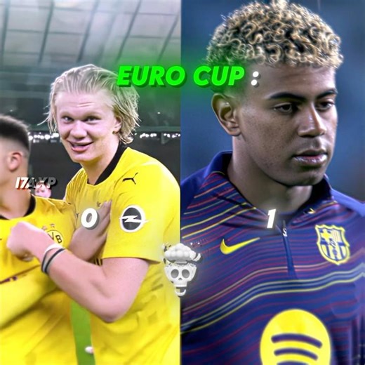 Haaland X Yamal Euro Cup 🥶👆