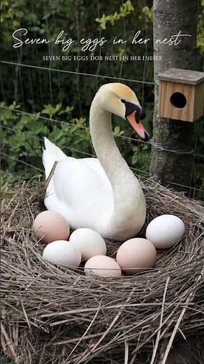 How do swan eggs hatch? #shorts