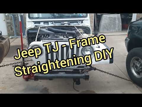 Jeep TJ Frame Straightening - DIY