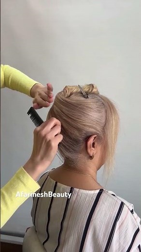 How to Create a Perfect French Roll with Extra Hair – Step by Step!