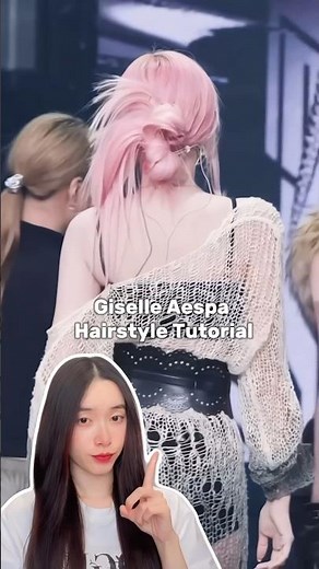 Giselle Aespa Hairstyle Tutorial ✨