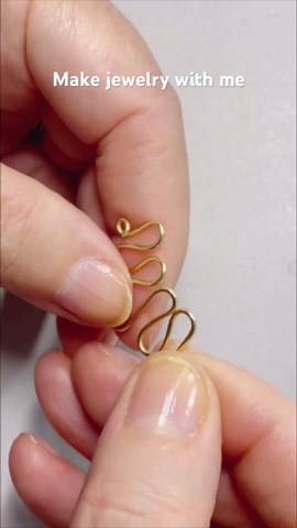 Beautiful unique wire jewelry DIY handmade accessories tutorial