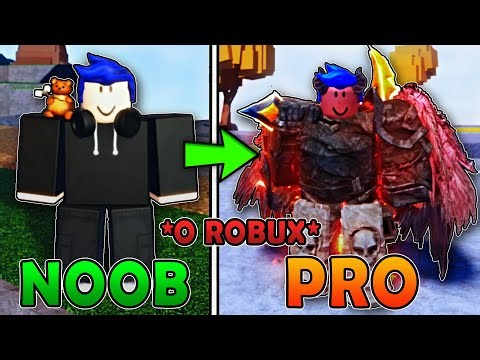 Going From A NOOB To PRO In The Forge Roblox!