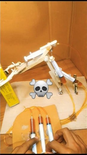 robotic hands my project#diy#project #shorts