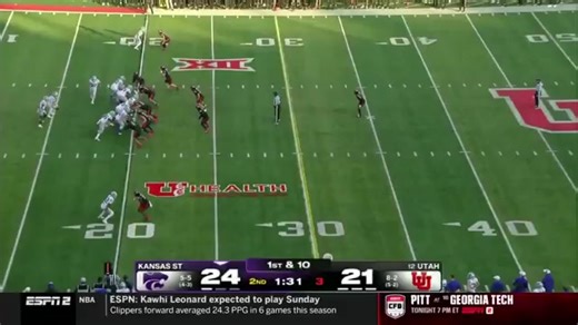 This is about as beautiful as it gets... breaks a tackle, makes a man miss, turns on the jets to the house. Nicely done! | Exit 313