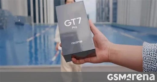 Realme GT7 Pro gets unboxed underwater just as reservations start