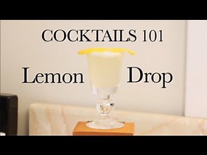 How To Make A Lemon Drop Cocktail| Drinks Made Easy