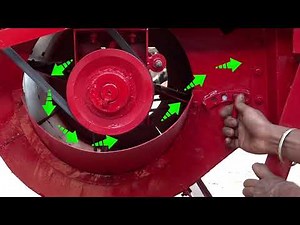 Harvester - Blower Adjustment