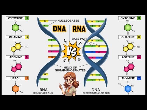 What is the Difference Between RNA and DNA | Biology