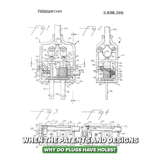 27K views · 60 reactions | Ever noticed the holes in the prongs of...