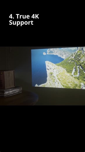 We replaced our TV with a wooden box. 😱 LightBoks offers a different way to experience art and entertainment at home, removing the visual noise of traditional screens and replacing it with a calmer, more intentional presence. Crafted to blend naturally into your space, it’s designed to look beautiful even when it’s off. Project onto your wall or ceiling in seconds. Enjoy true 4K support, integrated streaming apps, and an all-in-one system—no laptop, no cables, no clutter. With reduced blue ligh