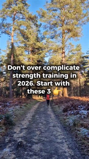 Every January, strength work gets turned into a thing. Big plans. Long lists. Perfect routines. And then life happens… and nothing sticks. You don’t need more exercises. You don’t need longer sessions. You don’t need to do everything at once. You just need to master the basics. These 3 exercises cover what runners need most: ✔ hip and glute strength to support your knees ✔ single-leg control for better running economy ✔ core strength to help your body handle load Do them well. Do them consistent