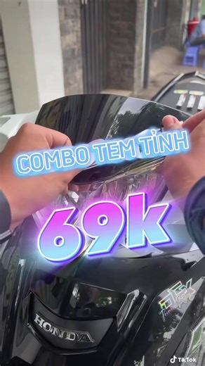 Combo 69K với 11 sản phẩm tem dán xe chất lượng