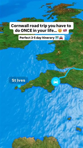 Charlotte & Cory | Travel Creators on Instagram: "Comment ‘GUIDE’ for a FREE Cornwall Guide! 🗺️ This road trip itinerary is perfect for a 3-5 day adventure around Cornwall, visiting some of the most beautiful locations in the county 😍 (P.S access to Pedn Voudner is currently closed, view from coastal path only 🥾) Follow @cjexplores for more Cornwall travel inspo✨ Cornwall Road trip | Cornwall travel guide | Cornwall guide | Cornwall itinerary | Cornwall beaches | Cornwall villages #cornwall #
