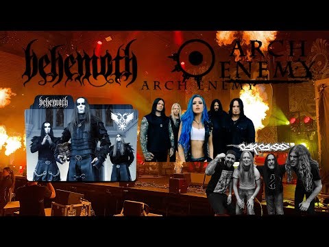 Arch Enemy | Behemoth | Carcass | Unito Other | European Siege Saarbrücken Tour 2022 | 4K
