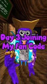 Day 3 Joining My fan Code #gorillatag #vr #capcut #fyp #roblox #funny #gtag #minecraft #capcut