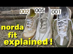 Which is right for you? // NORDA 001 002 005 // insole SWAP ?!?