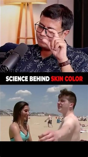 The Science Behind Skin Color 🧬🌍 #shortsfeed #viral #science