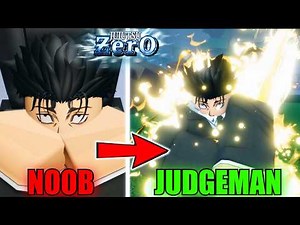 Going From Noob To JUDGEMAN Higuruma Hiromi In Jujutsu: Zero...(Roblox)