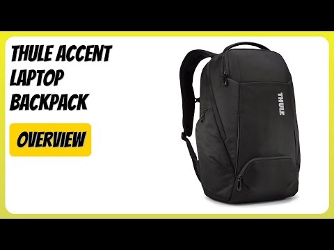 REVIEW (2025): Thule Accent Laptop Backpack. Features