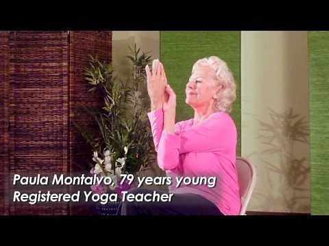 Gentle Chair Yoga - Seated Series DVD with 79-yr old Yoga Teacher