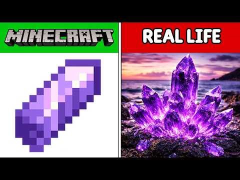 Minecraft Mobs and Characters vs Real Life in 4 minutes!