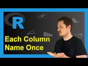 Remove Columns with Duplicate Names from Data Frame in R (2 Examples) | duplicated() & colnames()
