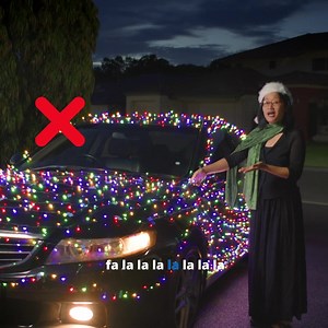 250 reactions · 42 shares | Antlers and red noses are ok but decorations that distract, block vision, or fall off could land you on the Naughty List. | StreetSmarts | Facebook