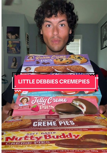 Little Debbie Creme Pies review: Oatmeal Cookies snack taste test