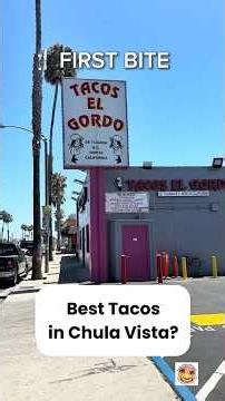 First Bite at Tacos El Gordo 🌮 Are They Really Worth the Hype?